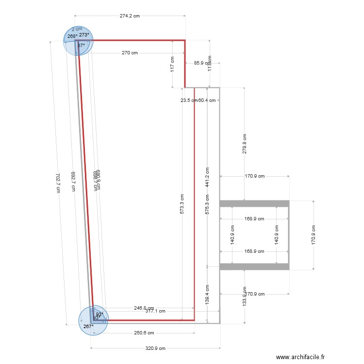 plan masse dalle. Plan de 0 pièce et 0 m2