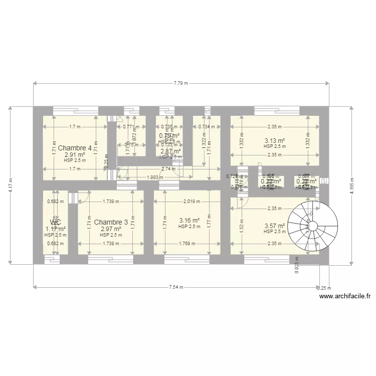 Etage 2. Plan de Etage 2. Plan de