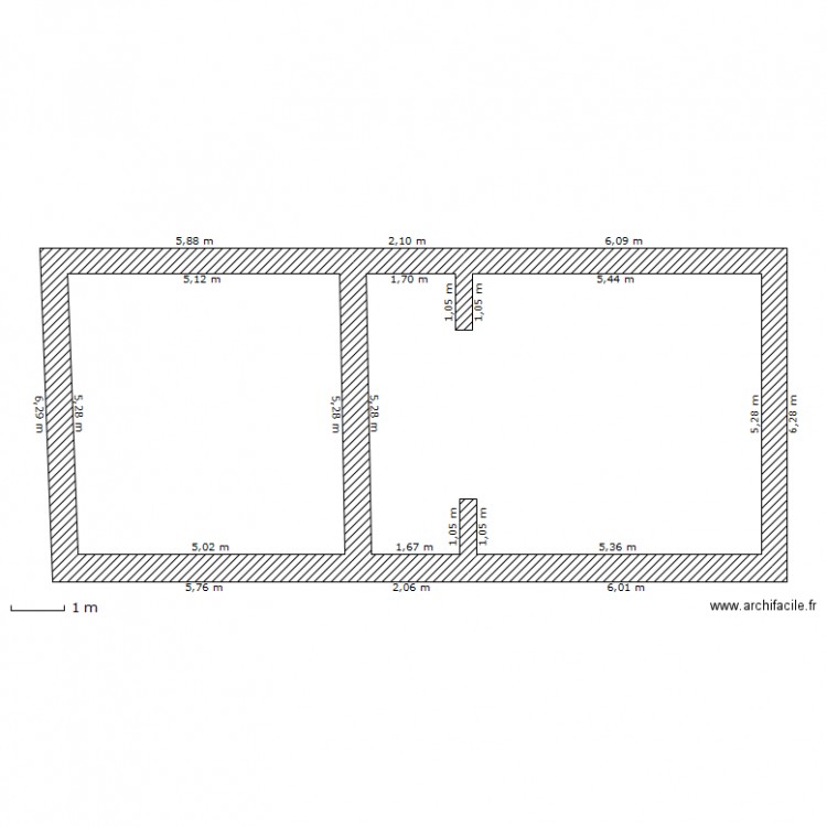 pigeonnier. Plan de 0 pièce et 0 m2