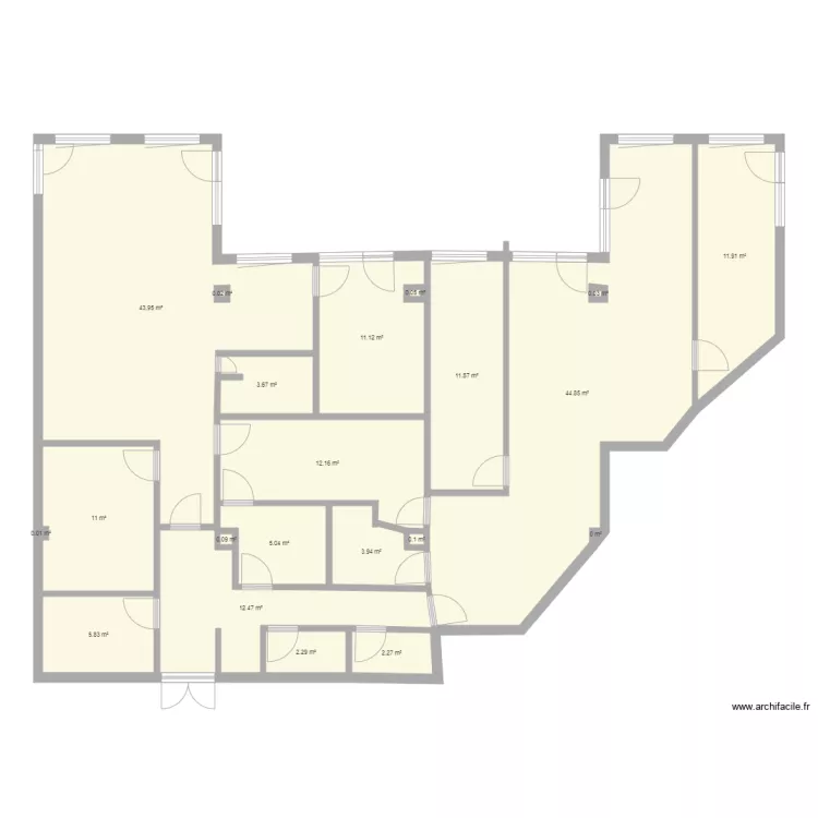 93 Neuilly Plaisance 2 R Paul S&eacute;zanne creche. Plan de 