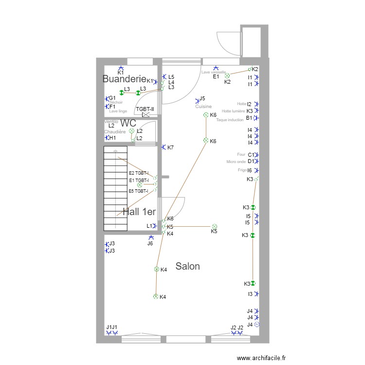 1er 49MC Reno elec - septembre22-V3. Plan de 0 pièce et 0 m2