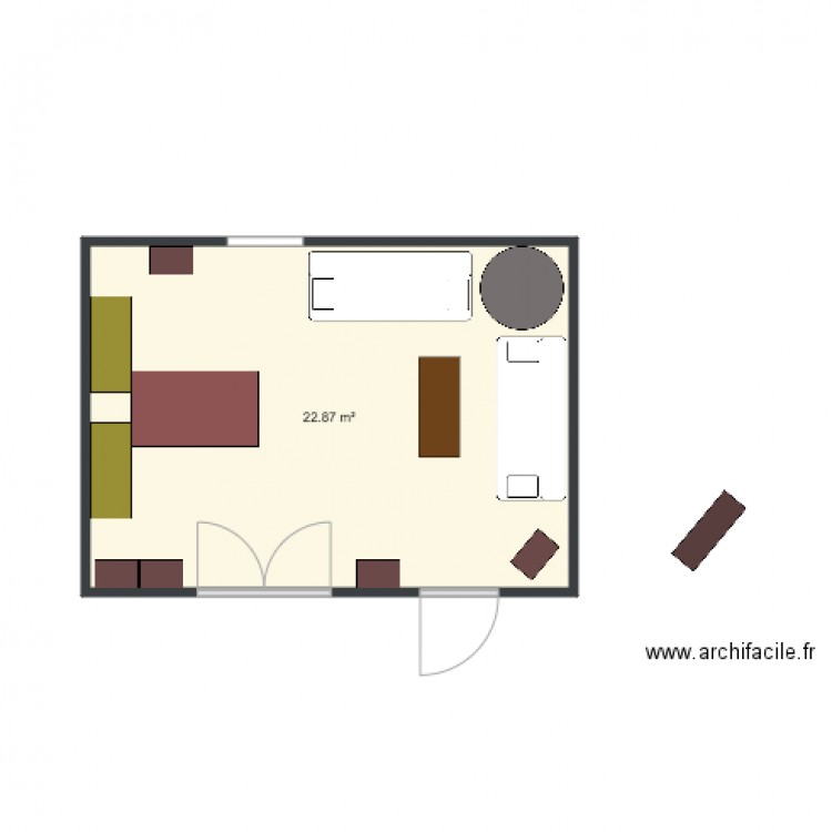  SALON. Plan de 0 pièce et 0 m2