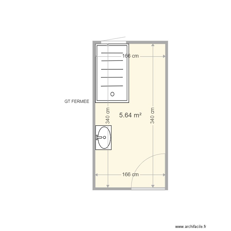 CANTRAINE MAURICETTE . Plan de 0 pièce et 0 m2