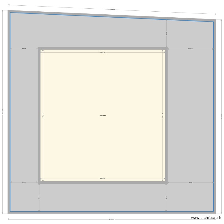 TERRAIN . Plan de 0 pièce et 0 m2