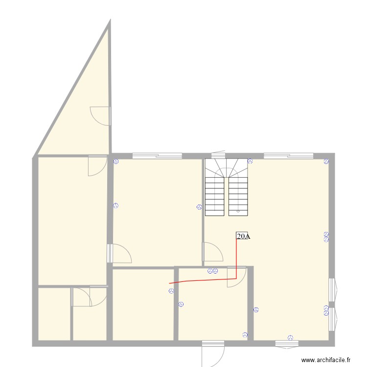 SOUS SOL. Plan de 0 pièce et 0 m2