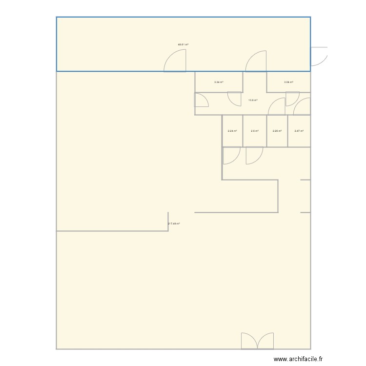 resto. Plan de 0 pièce et 0 m2