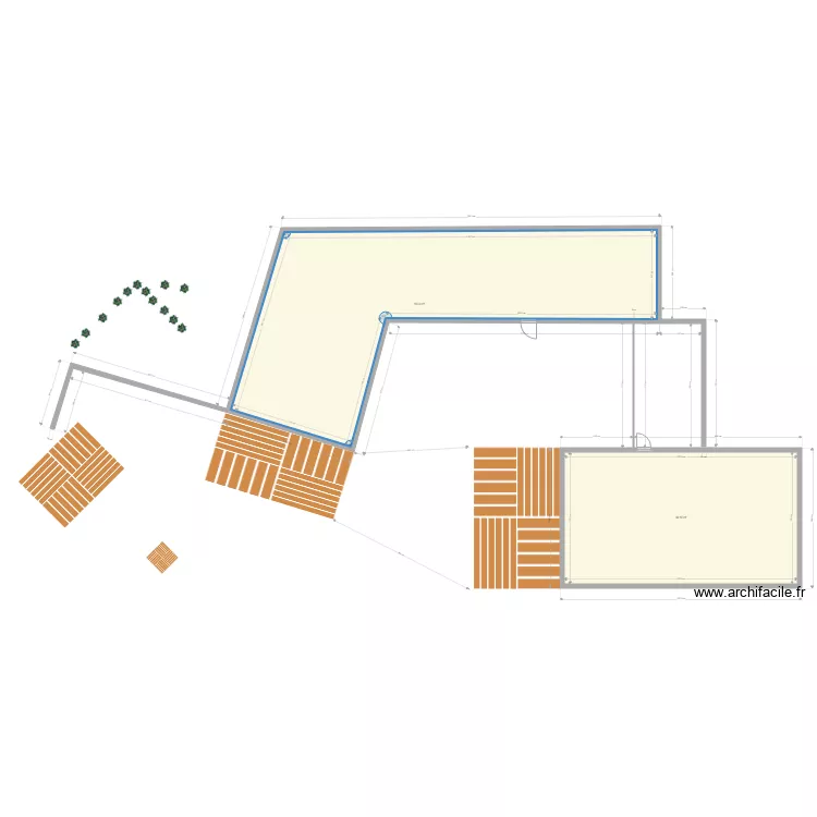 plan maison2. Plan de 