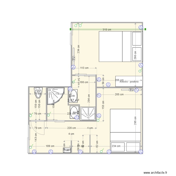 ecpr2. Plan de 0 pièce et 0 m2