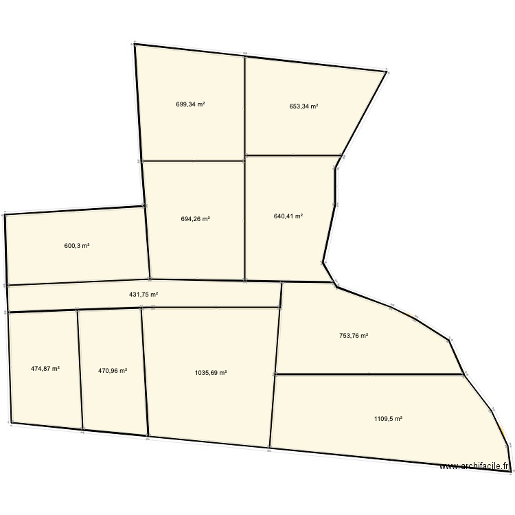 OAP Castelnau v2. Plan de 0 pièce et 0 m2