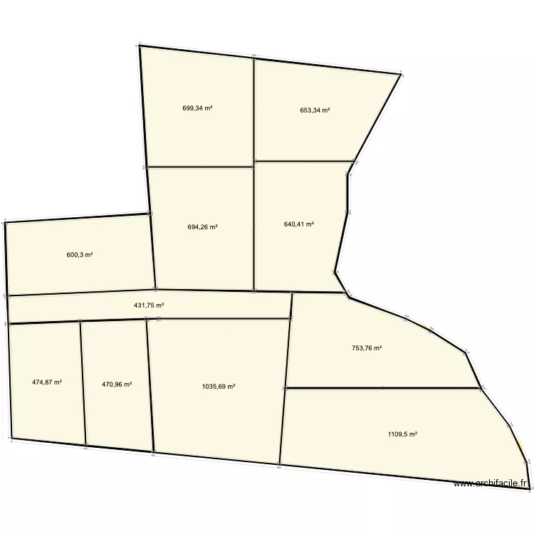OAP Castelnau v2. Plan de 