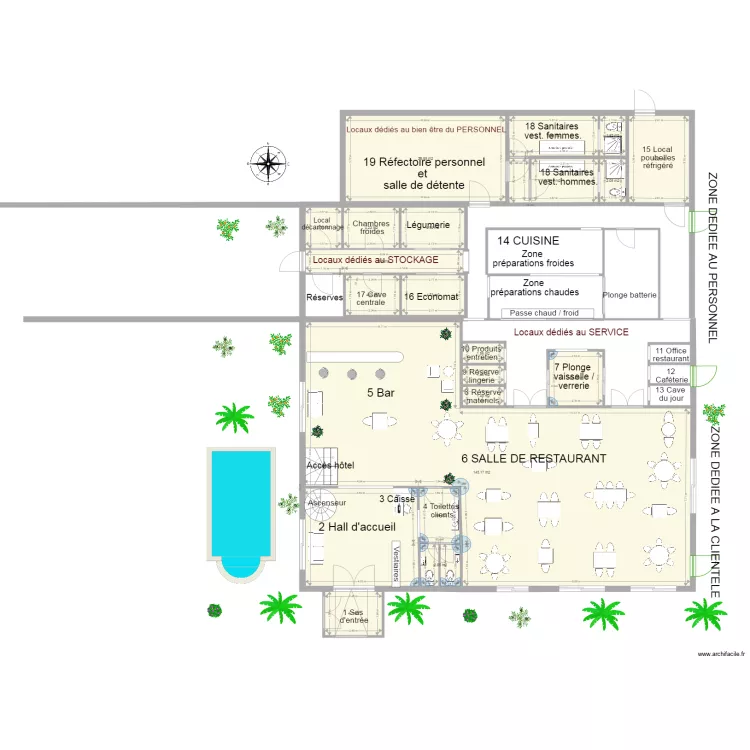 Plan restau roussillon  type 2016 06. Plan de 