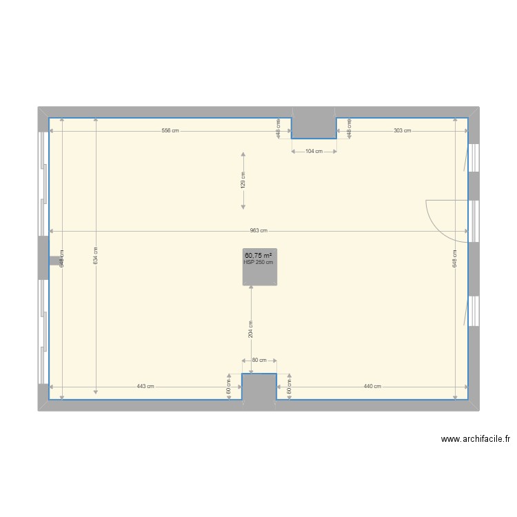 Plagne soleil V5. Plan de 0 pièce et 0 m2