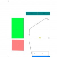 Croquis terrain de pétanque d'Agourai