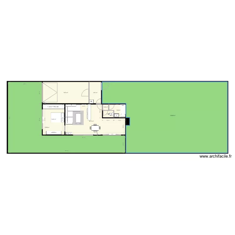 Libercourt Existant. Plan de 