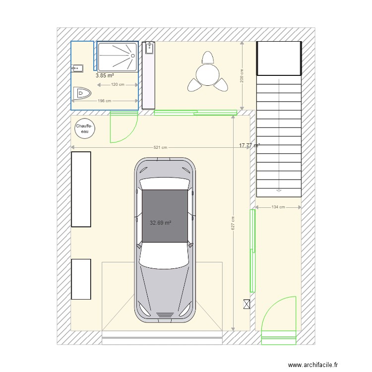 ferme sainte marie rdc 1. Plan de 0 pièce et 0 m2