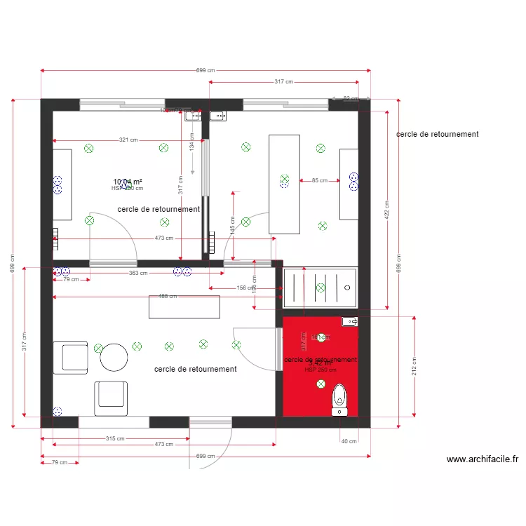 projet accec. Plan de 