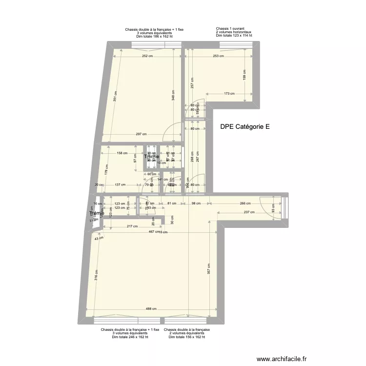 Mathilde Origine. Plan de 