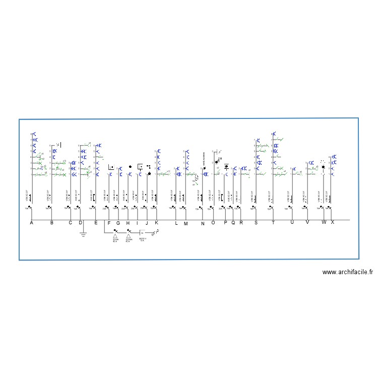 schema unifilaire JULES COUSIN. Plan de 0 pièce et 0 m2