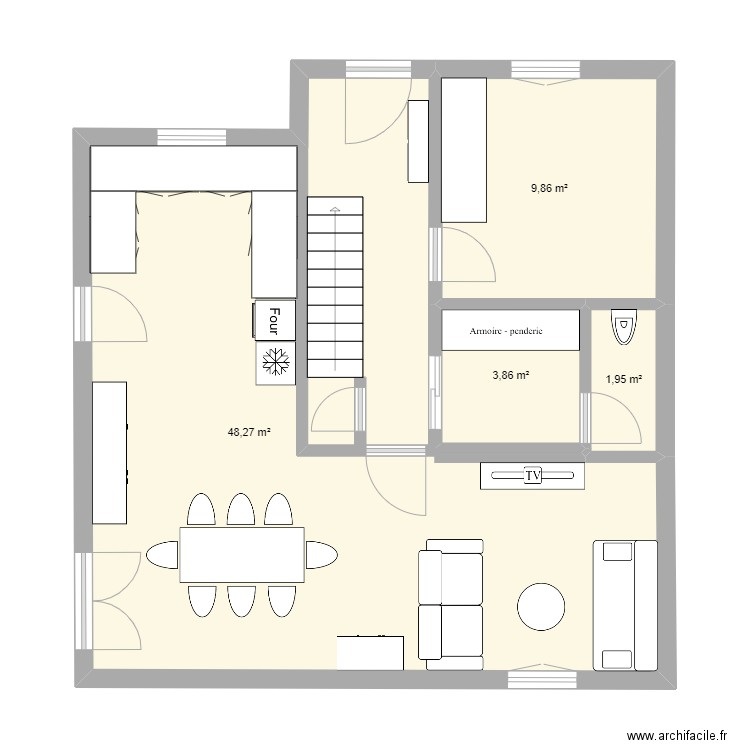 Courrières. Plan de 0 pièce et 0 m2