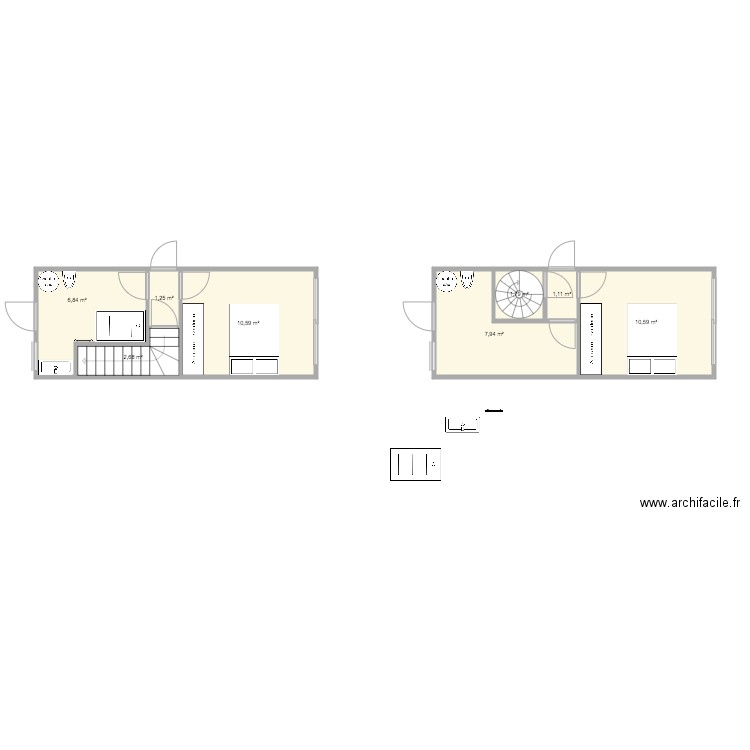 BOUET. Plan de 0 pièce et 0 m2