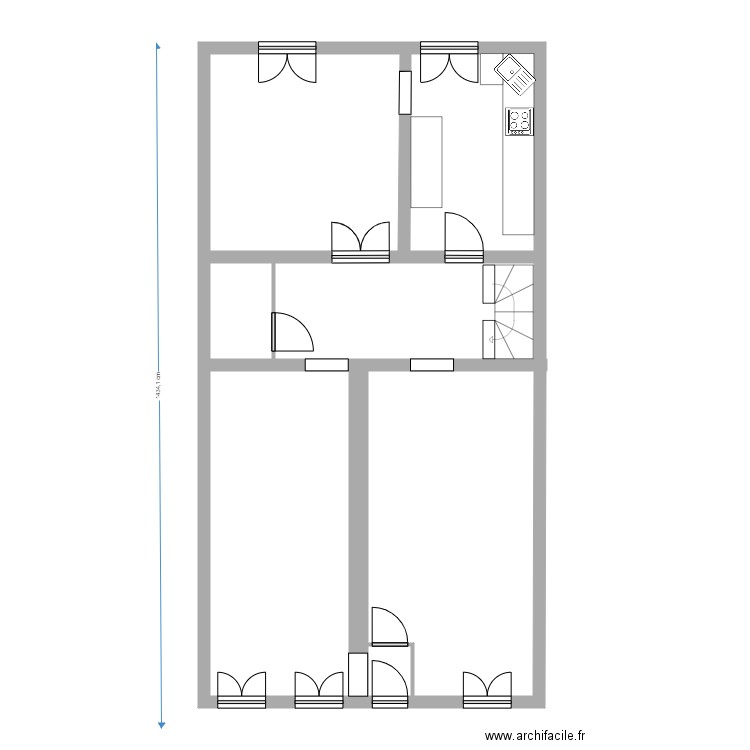 BORNAND. Plan de 0 pièce et 0 m2