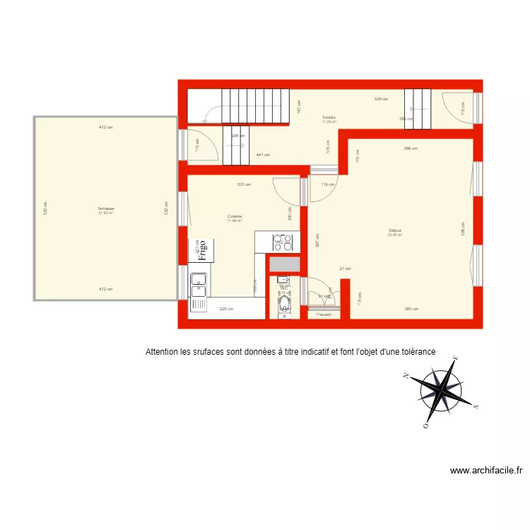 3192 rdc côté. Plan de 3192 rdc côté. Plan de