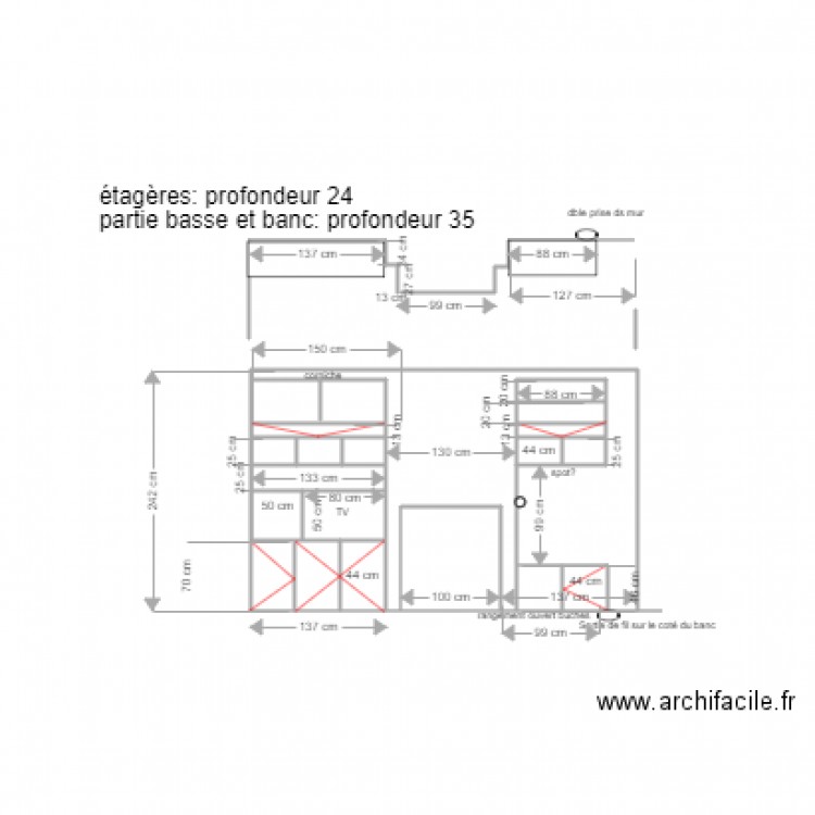 biblio broncard v3. Plan de 0 pièce et 0 m2