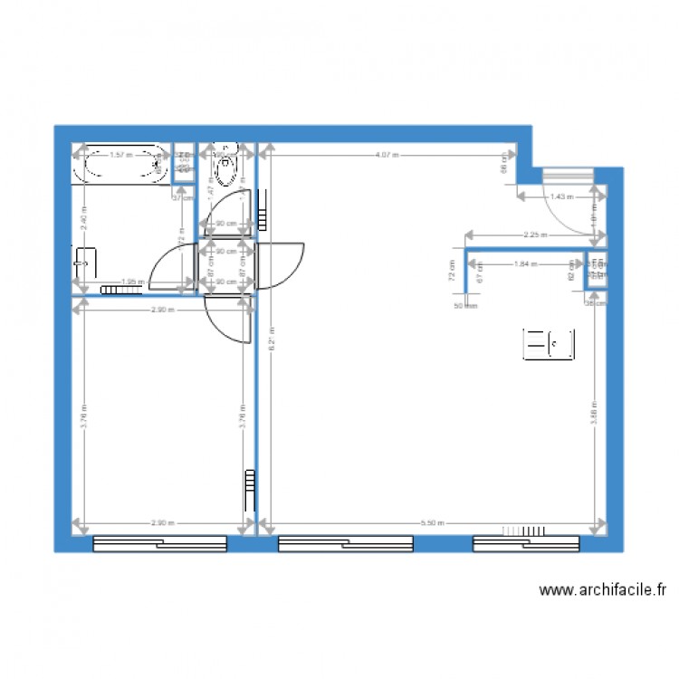 appartIsabelle. Plan de 0 pièce et 0 m2