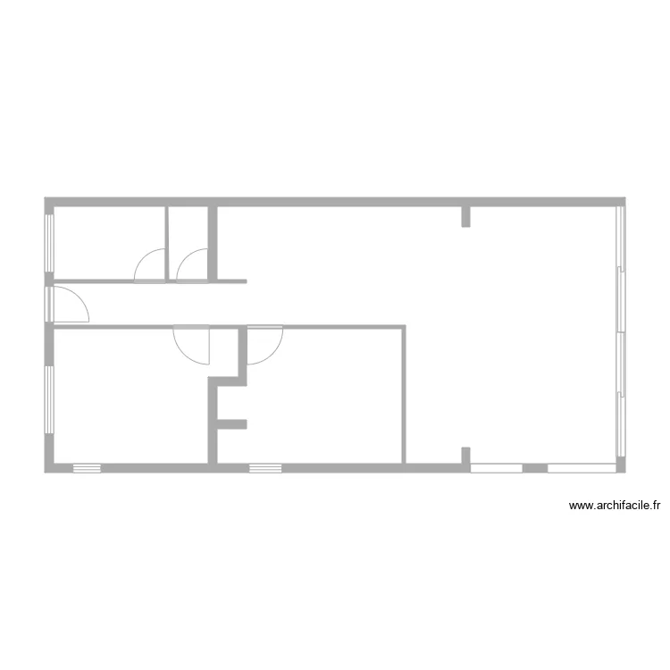 B&eacute;cune sans c&ocirc;tes. Plan de 