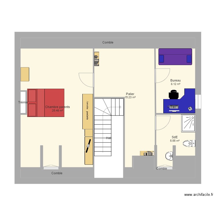 Etage TsT. Plan de 0 pièce et 0 m2