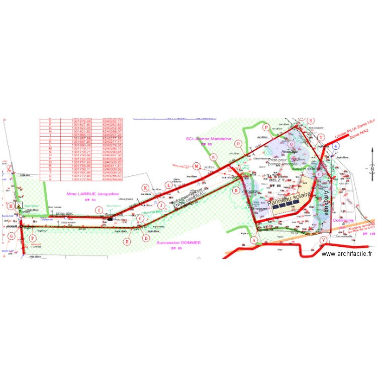 elec cote Nord. Plan de 0 pièce et 0 m2