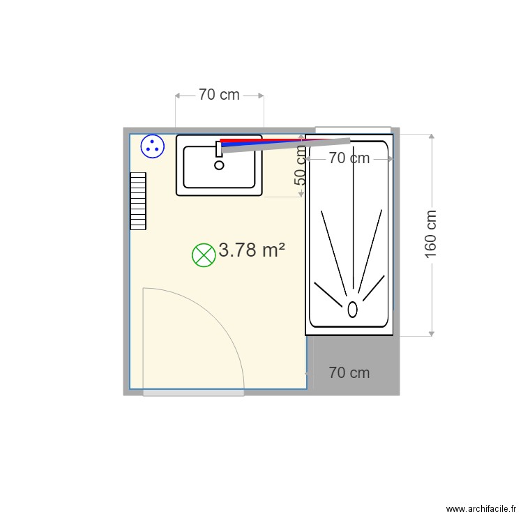 plan projet rista. Plan de 0 pièce et 0 m2