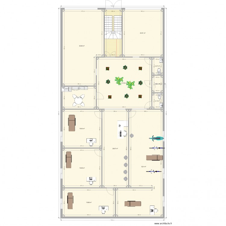 maison bled renovation rdc. Plan de 0 pièce et 0 m2