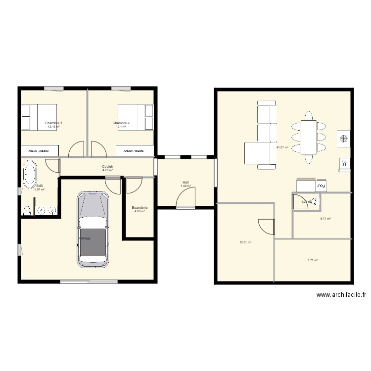 Mob. Plan de 0 pièce et 0 m2