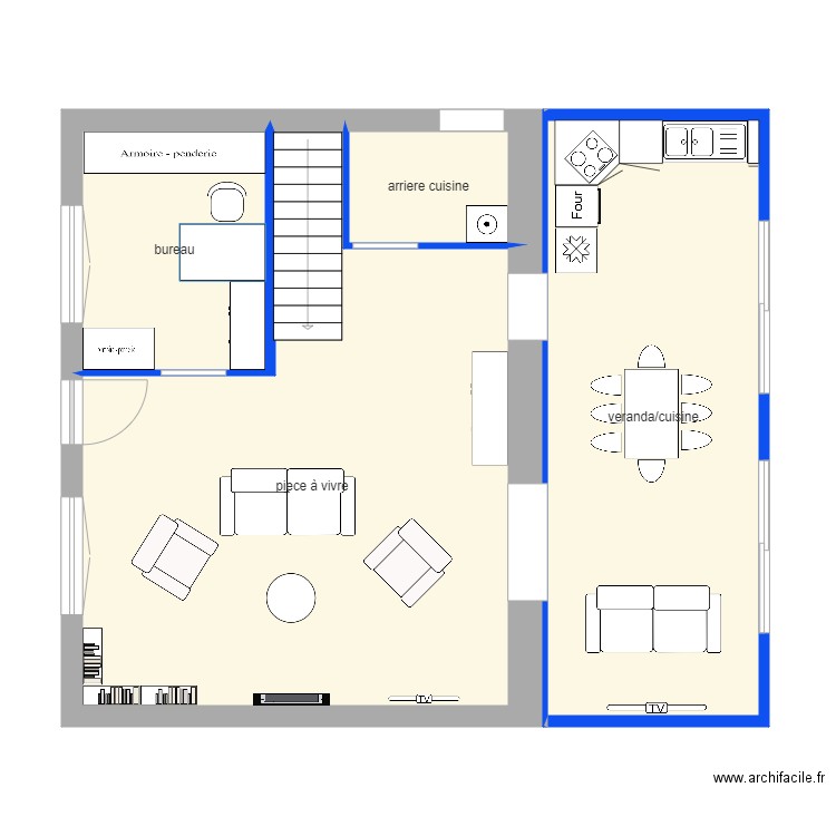 maison vildé. Plan de 0 pièce et 0 m2