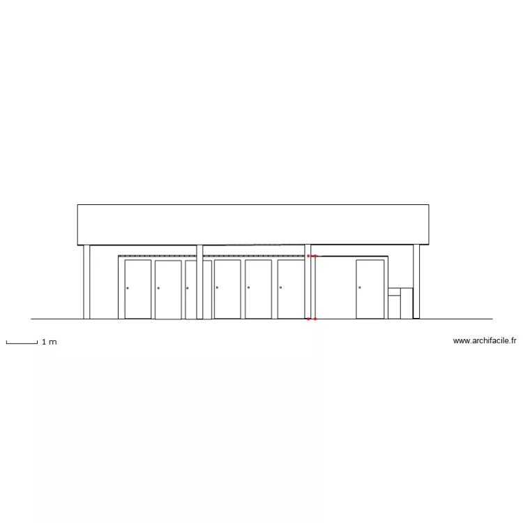 Sanitaire 2013 cot&eacute; 1. Plan de 