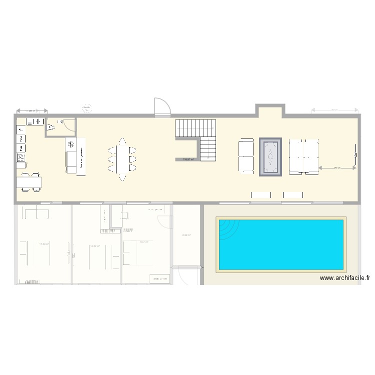 Le Quai nouvelle version . Plan de 0 pièce et 0 m2