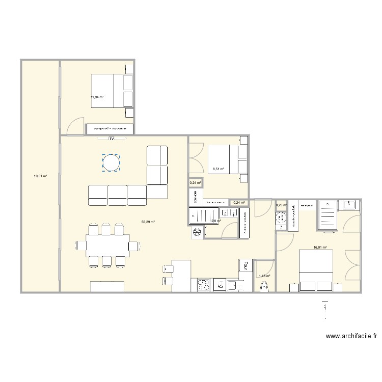 Pornichet dernier V10. Plan de 0 pièce et 0 m2