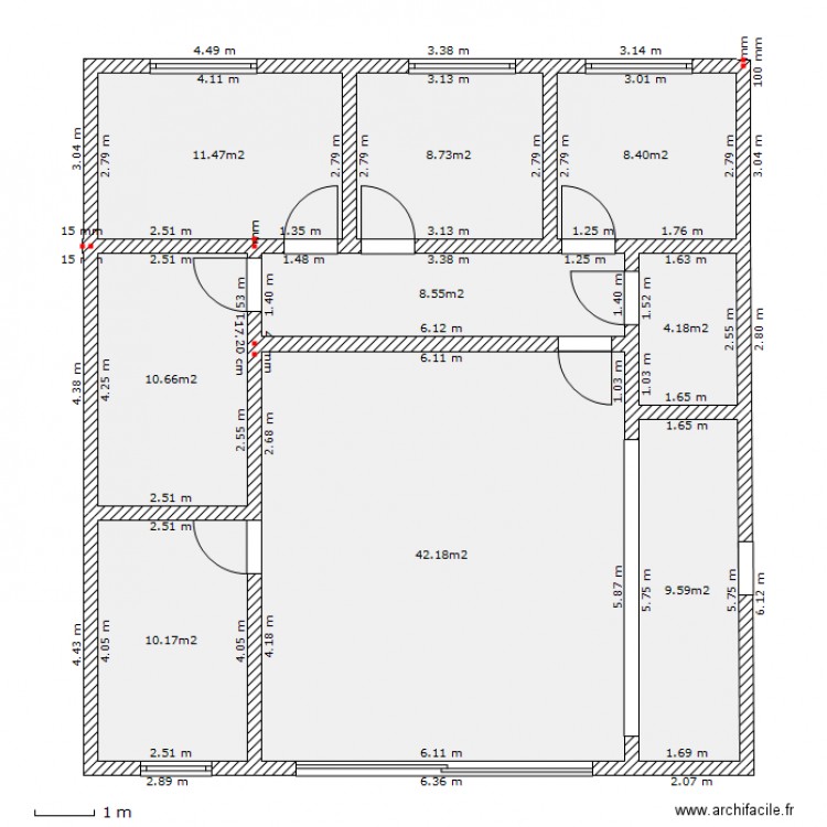 molenbeek 1er. Plan de 0 pièce et 0 m2