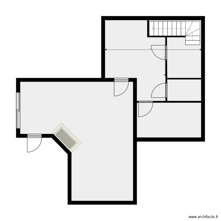 BONNAFY. Plan de 0 pièce et 0 m2