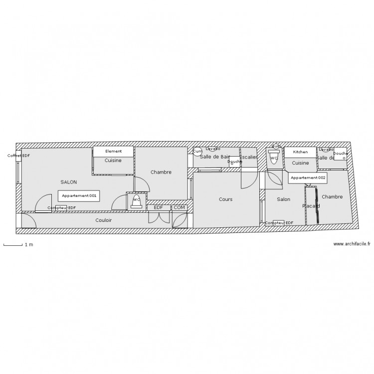 Plan. Plan de 0 pièce et 0 m2