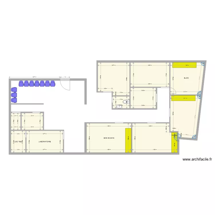 projet Marrakech. Plan de 