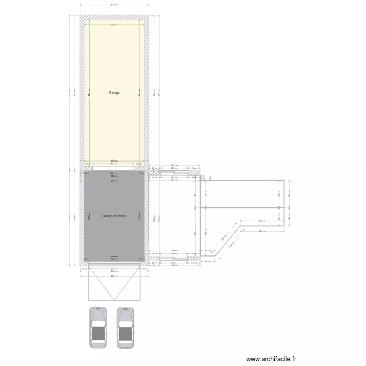 Extension. Plan de 