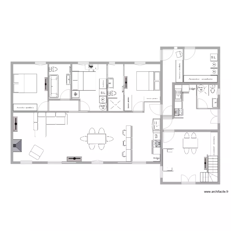 02 MAISON. Plan de 