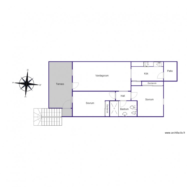 Pinada golf. Plan de 0 pièce et 0 m2