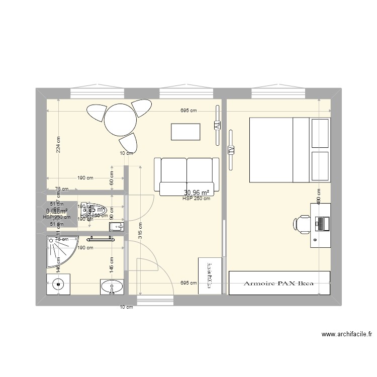 Fessart. Plan de 0 pièce et 0 m2