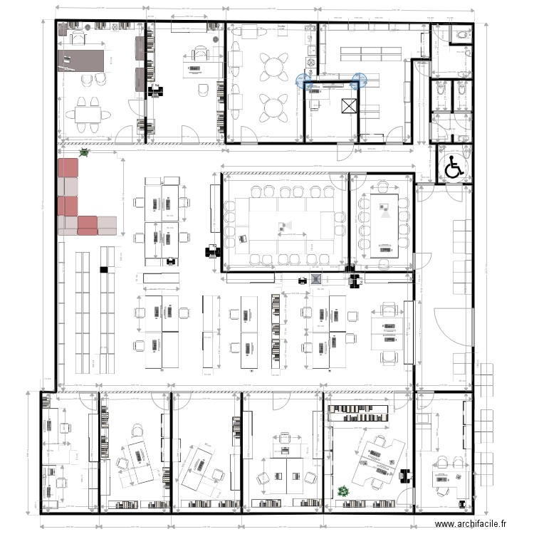 awans modif 3 avec asbl x2. Plan de 0 pièce et 0 m2