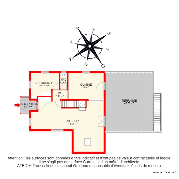 BI 13663 -. Plan de 26 pièces et 387 m2