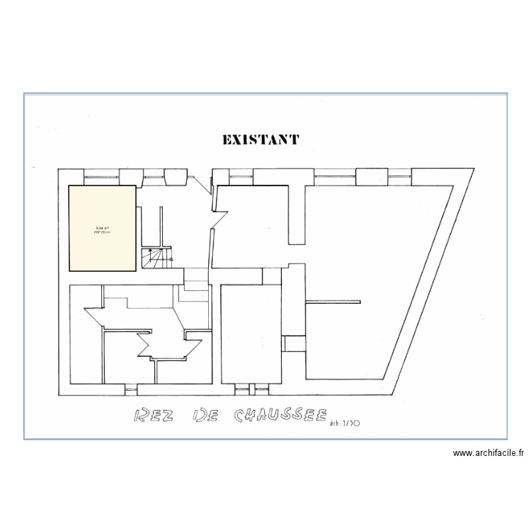 rdc 5. Plan de 0 pièce et 0 m2