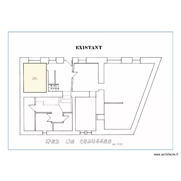 rdc 5. Plan de rdc 5. Plan de